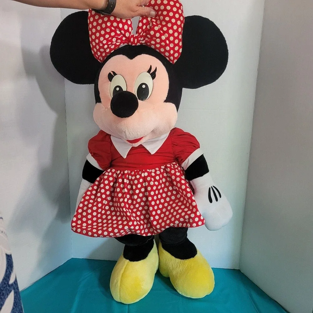 Vintage Disney‎ Minnie Mouse Jumbo Plush Stuffed Doll 32 Inch Disney Parks